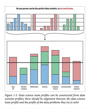 Data science team structure diagram